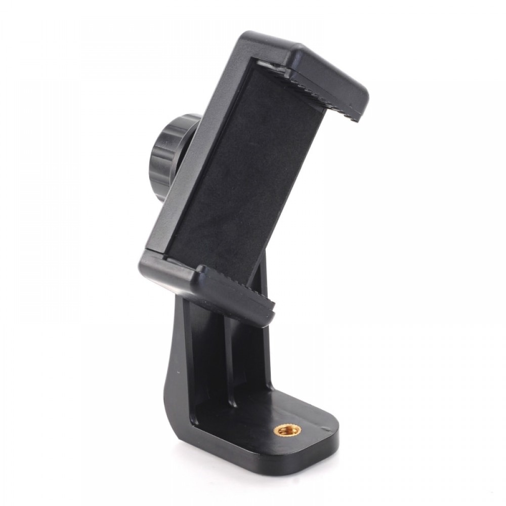 Universal Phone Tripod Mount Adapter Cell Phone Clipper Holder Vertical 360 Tripod Stand