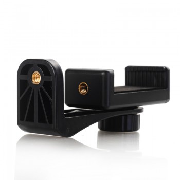 Universal Phone Tripod Mount Adapter Cell Phone Clipper Holder Vertical 360 Tripod Stand