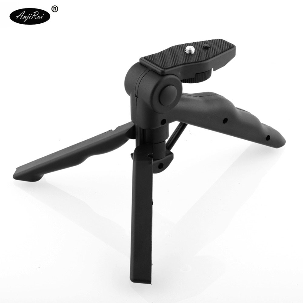 ANJIRUI Handheld Desktop small tripod Portable Flexible Camera mini Tripod for GoPro Accessories SJ4000 Hero 4 3+ 3 2 1