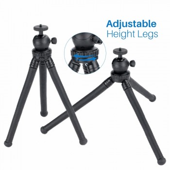 Ulanzi Octopus Smartphone Tripod Flexible Stand Adapter Gorillapod for Gopro Hero 6 5 sj40 action camera DV for iPhone 8 Mobile