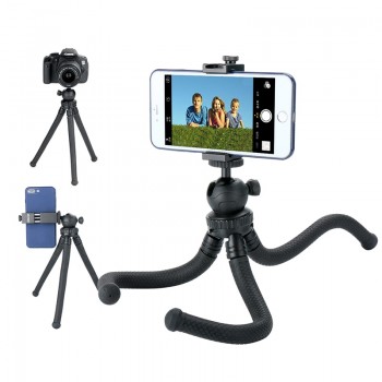 Ulanzi Octopus Smartphone Tripod Flexible Stand Adapter Gorillapod for Gopro Hero 6 5 sj40 action camera DV for iPhone 8 Mobile
