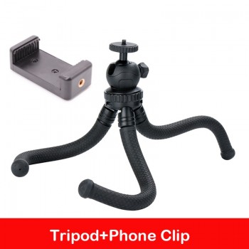 Ulanzi Octopus Smartphone Tripod Flexible Stand Adapter Gorillapod for Gopro Hero 6 5 sj40 action camera DV for iPhone 8 Mobile