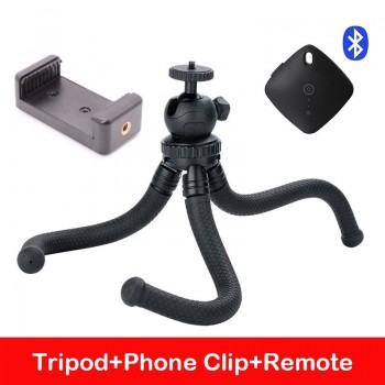 Ulanzi Octopus Smartphone Tripod Flexible Stand Adapter Gorillapod for Gopro Hero 6 5 sj40 action camera DV for iPhone 8 Mobile