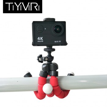Octopus Tripod Sponge Mini Flexible Smartphone Holder Tripod Mount for Phone Clip For Go Pro hero5 SJCAM Xiaomi Yi Action Camera