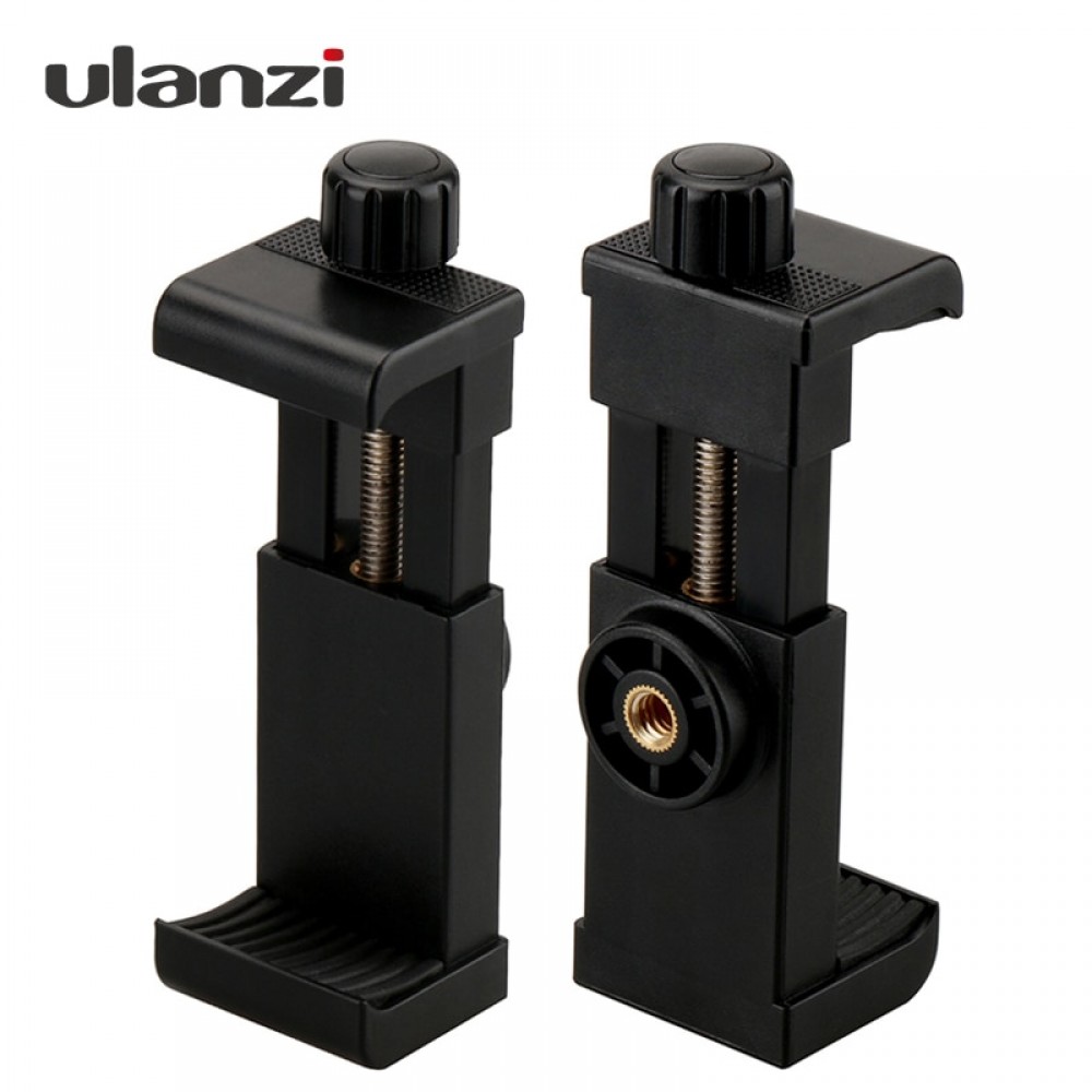 Ulanzi Phone Mount Tripod Adapter Universal Vertical Bracket SmartPhone Clip Holder for iPhone 7 Plus, 5 Huawei Xiaomi Samsung