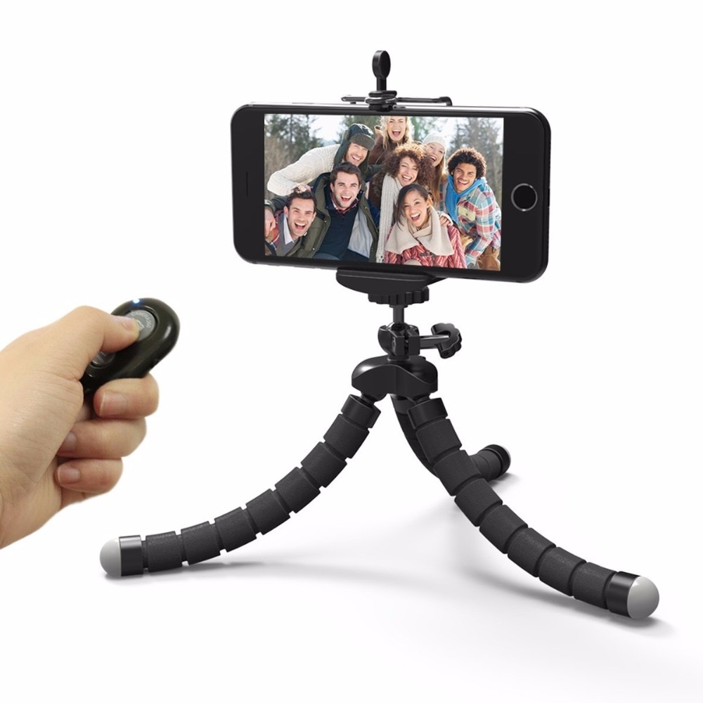 Hot sales Mini Flexible Camera Phone Holder Flexible Octopus Tripod Bracket Stand Holder Mount Monopod Styling Accessories