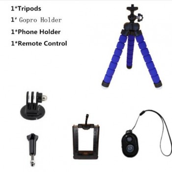 Hot sales Mini Flexible Camera Phone Holder Flexible Octopus Tripod Bracket Stand Holder Mount Monopod Styling Accessories