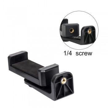 Zomei Universal Tripod Mount Adapter Cell Phone Clipper Holder Vertical 360 Rotation Tripod Stand for iPhone X 7 plus Samsung