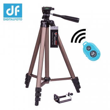 DIGITALFOTO WT3130A smartphone Tripod Camcorder camera tripod stand for iphone X Panasonic Canon Nikon Sony DSLR Camera