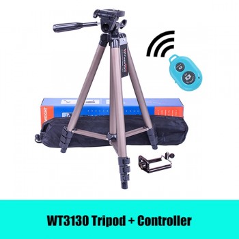 DIGITALFOTO WT3130A smartphone Tripod Camcorder camera tripod stand for iphone X Panasonic Canon Nikon Sony DSLR Camera