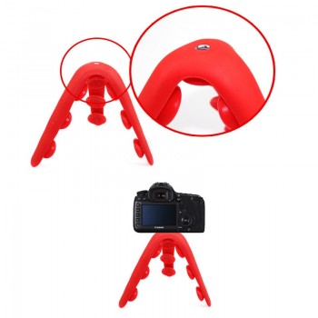 Tamp;ACYML Octopus Tripod Flexible Mini Bracket Stand For phone Digital Camera GoPro Silicone suction cup phone holder tripod