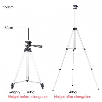 Hanmi New Lightweight Flexible Camera Tripod For Mobile Phone Professional Tripod For Canon Sony Nikon Compact Camera SmartPhone