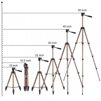BS3130 Smartphone professional Tripod Protable Camera Aluminum alloy Tripod stand for phone mobile SLR Digital video camera