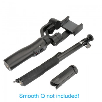 Ulanzi Telescopic Monopod Extension Stick Gopro Pole Rod monopod with Table Tripod for Xiaomi Yi Sjcam SJ7000 Zhiyun Smooth 4