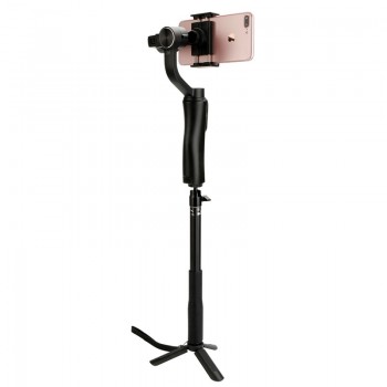 Ulanzi Telescopic Monopod Extension Stick Gopro Pole Rod monopod with Table Tripod for Xiaomi Yi Sjcam SJ7000 Zhiyun Smooth 4