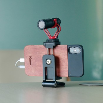 Ulanzi ST-05 Foldable Mini Phone Tripod Mount Adapter Vertical 360 Rotation Tripod Stand for iPhone X 8 7 Samsung S8 7 Redmi