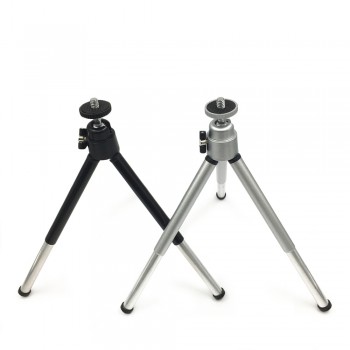 GAQOU Portable Mini Tripod For iphone 8 X Samsung With Mobile Phone Holder Stand Remote Shutter For Gopro Camera Phone Bracket