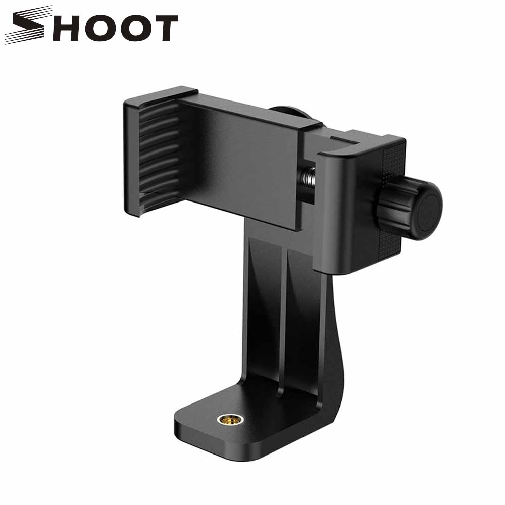 SHOOT Universal 360 Adapter Cell Phone Clipper Holder Vertical Bracket SmartPhone Clip For iPhone X 8 7 Samsung Xiaomi Phone