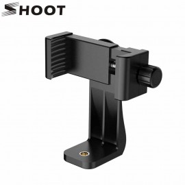 SHOOT Universal 360 Adapter Cell Phone Clipper Holder Vertical Bracket SmartPhone Clip For iPhone X 8 7 Samsung Xiaomi Phone