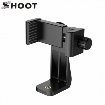SHOOT Universal 360 Adapter Cell Phone Clipper Holder Vertical Bracket SmartPhone Clip For iPhone X 8 7 Samsung Xiaomi Phone