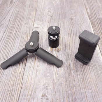 DUSZAKE P6 Smartphone Mini Tripod For Phone Lightweight Phone Tripod for iPhone Samsung Tripod for Xiaomi Huawei Mobile Phone