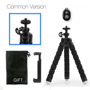 DUSZAKE Flexible Gorillapod Mini Tripod for Phone Tripod Stand Live Mini Phone Tripod for iPhone Xiaomi Phone Camera Accessories
