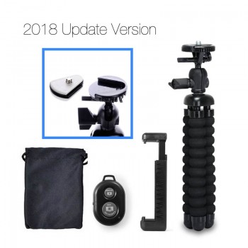 DUSZAKE Flexible Gorillapod Mini Tripod for Phone Tripod Stand Live Mini Phone Tripod for iPhone Xiaomi Phone Camera Accessories