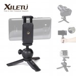 XILETU XS-1 Mini Desktop little handheld Stand Tabletop portable travel tripod for smartphone Cell Phone DSLR with phone holder