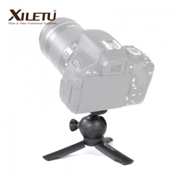 XILETU XS-1 Mini Desktop little handheld Stand Tabletop portable travel tripod for smartphone Cell Phone DSLR with phone holder