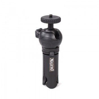 XILETU XS-1 Mini Desktop little handheld Stand Tabletop portable travel tripod for smartphone Cell Phone DSLR with phone holder