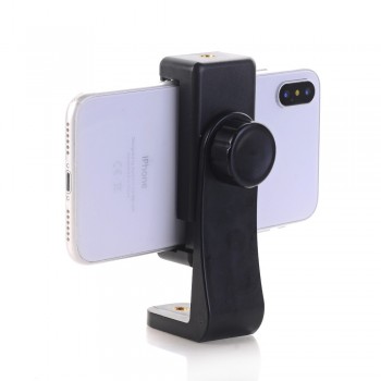 Cell Phone Stand Vertical Bracket Smartphone Clip Holder 360 Adapter Tripod Mount Clamp for Apple Samsung Selfie Stick