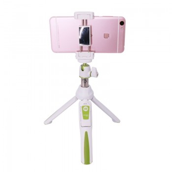 BENRO 33inch Handheld Tripod Selfie Stick 3 in 1 Bluetooth Extendable Monopod Selfie Stick Tripod for iPhone 8 Samsung Gopro 4 5
