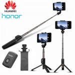 Original Huawei Honor AF15 Bluetooth Selfie Stick Tripod Portable Wireless Control Monopod Handheld for iOS/Huawei/Xiaomi Phone