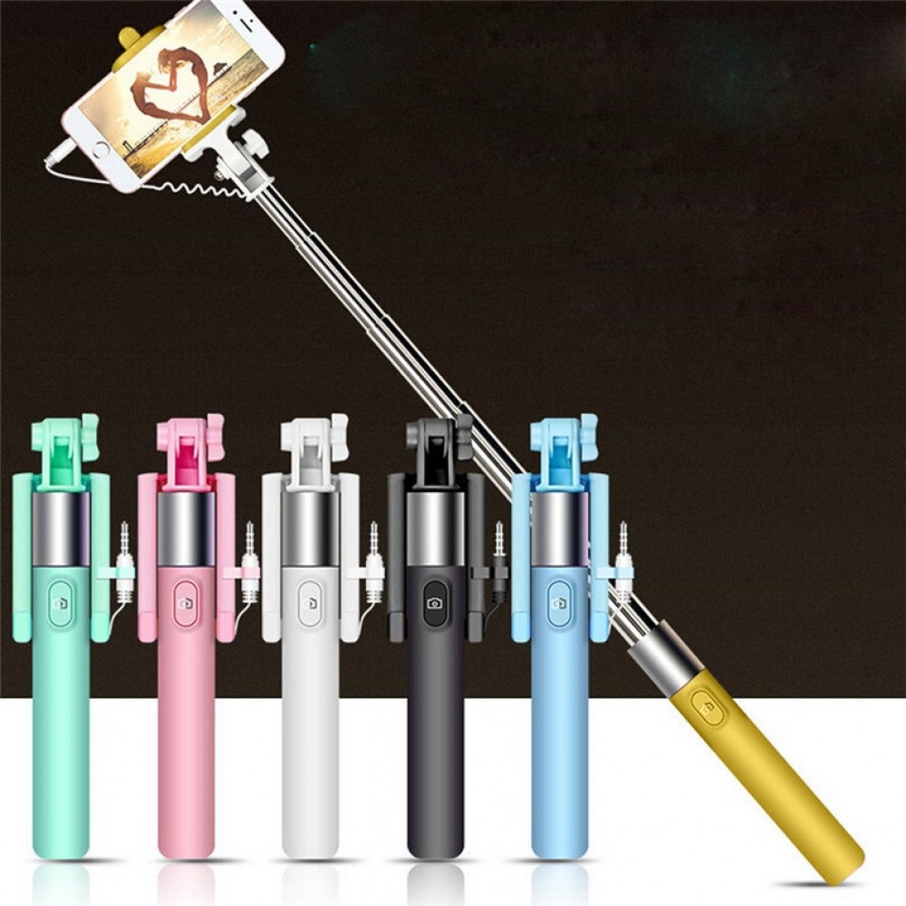 Selfie Stick Extendable Handheld Self-portrait Holder Monopod Stick For Cell Phone Jul14 Professional Drop Shipping