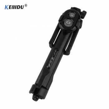 kebidu Wireless Bluetooth Tripod Stand Selfie Stick Monopod For IOS Android Phones Desktop Tripod Holder Stand Mini Selfie Stick