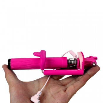 2016 15-63cm Selfie Stick Mini Extendable Monopod palo selfie Handheld  Holder Monopod for Android for xiaomi redmi #YL2485