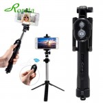 Roreta Handheld Bluetooth Selfie Stick Wireless Extendable Monopod Shutter Remote Foldable Mini Tripod For iPhone 8 X 7 6s Plus