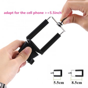 for Iphone X XR XS MAX Wired Selfie Stick Selfie Monopod for iphone X 8 7 6 plus 5 5s Wired Photograph Tripod Extendable Selfie