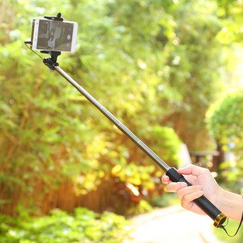 for Iphone X XR XS MAX Wired Selfie Stick Selfie Monopod for iphone X 8 7 6 plus 5 5s Wired Photograph Tripod Extendable Selfie