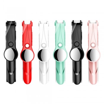 Rovtop Universal Wireless Bluetooth Selfie Stick Mini Tripod Extendable Monopod With Mirror For iPhone For Android For Samsung