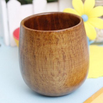 1Pcs Chinese Style Handmade Natural Spruce Wooden Tea Cups Wooden Cups Drinkware Kitchen Accessories