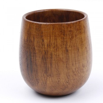 1Pcs Chinese Style Handmade Natural Spruce Wooden Tea Cups Wooden Cups Drinkware Kitchen Accessories