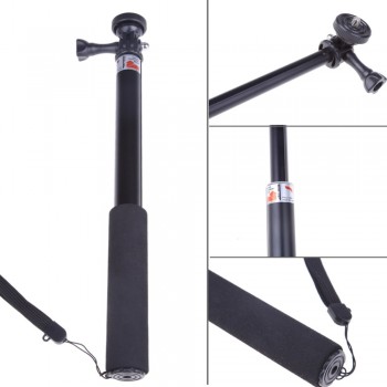 Waterproof Monopod Tripod Telescoping Extendable Pole Handheld Tripod Mount Selfie Stick for GoPro Hero 2/3 Action Video Camera
