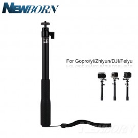 36 Inch Extendable Selfie Stick Action Camera Handheld Monopod for Gopro HERO 6/5/2/3/3+/4 for iPhone X 6 7 8  Feiyu zhiyun Sm4