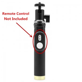 Bluetooth Wireless Remote Control + Monopod Selfie Stick For Xiaomi Yi Xiaoyi 1 2 4K Yi Lite Action Camera Accessories Kit F3092