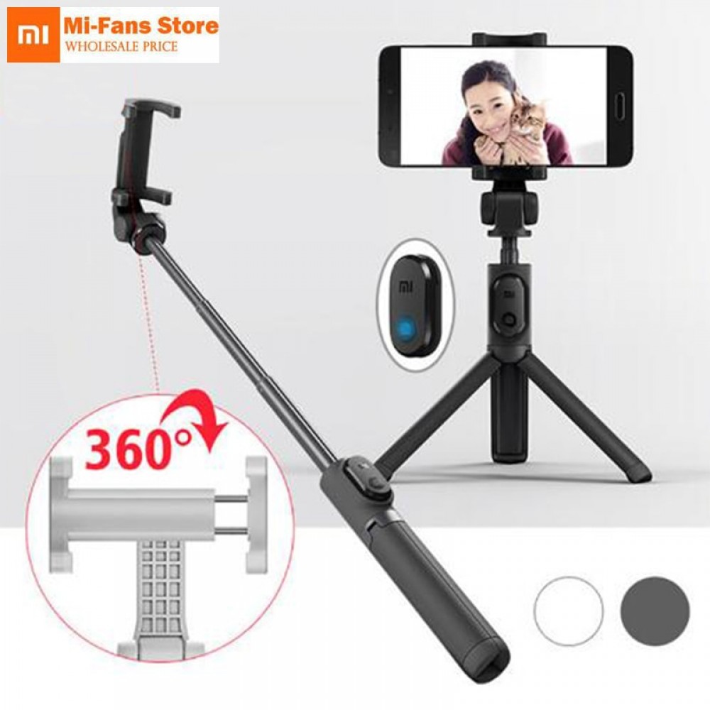 Xiaomi Handheld Mini Foldable Tripod 2 in 1 Monopod Selfie Stick Bluetooth Wireless Remote Control Shutter for Android amp; Iphone
