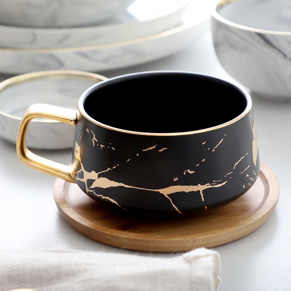 Cat feces Coffee Cups  Italian Condensed Coffee Ceramic Cup Saucer Suit afternoon tea Cup Small Coffee Cup with dish spoon Set