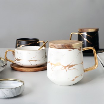 Cat feces Coffee Cups  Italian Condensed Coffee Ceramic Cup Saucer Suit afternoon tea Cup Small Coffee Cup with dish spoon Set
