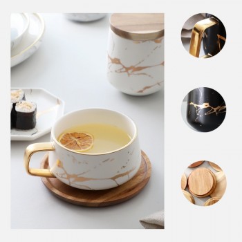 Cat feces Coffee Cups  Italian Condensed Coffee Ceramic Cup Saucer Suit afternoon tea Cup Small Coffee Cup with dish spoon Set