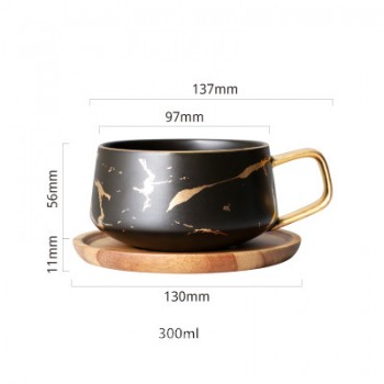 Cat feces Coffee Cups  Italian Condensed Coffee Ceramic Cup Saucer Suit afternoon tea Cup Small Coffee Cup with dish spoon Set